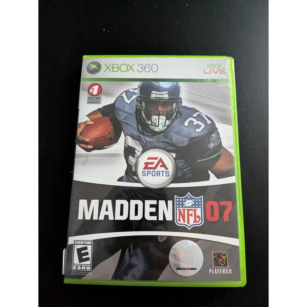 Madden NFL 07 Xbox 360 Football Video Game CIB COMPLETE & TESTED Shaun Alexander
